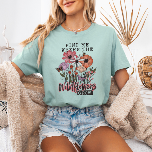 Find me where the wildflowers grow