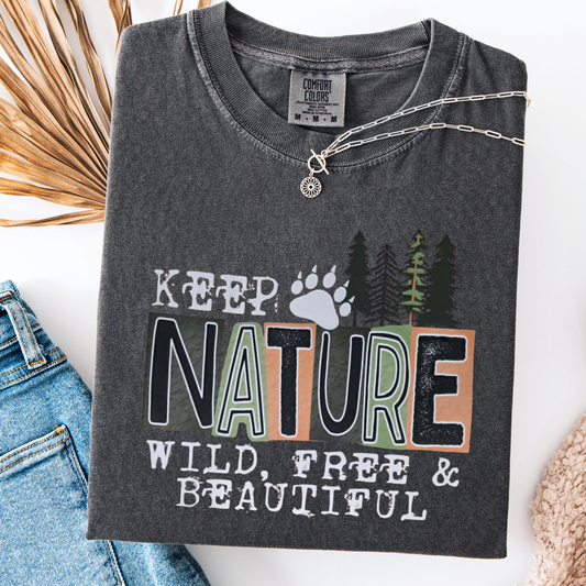 Keep nature wild