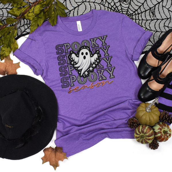 Spooky Season stacked ghost