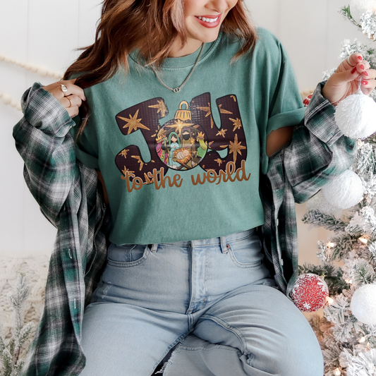 Joy to the world ornament