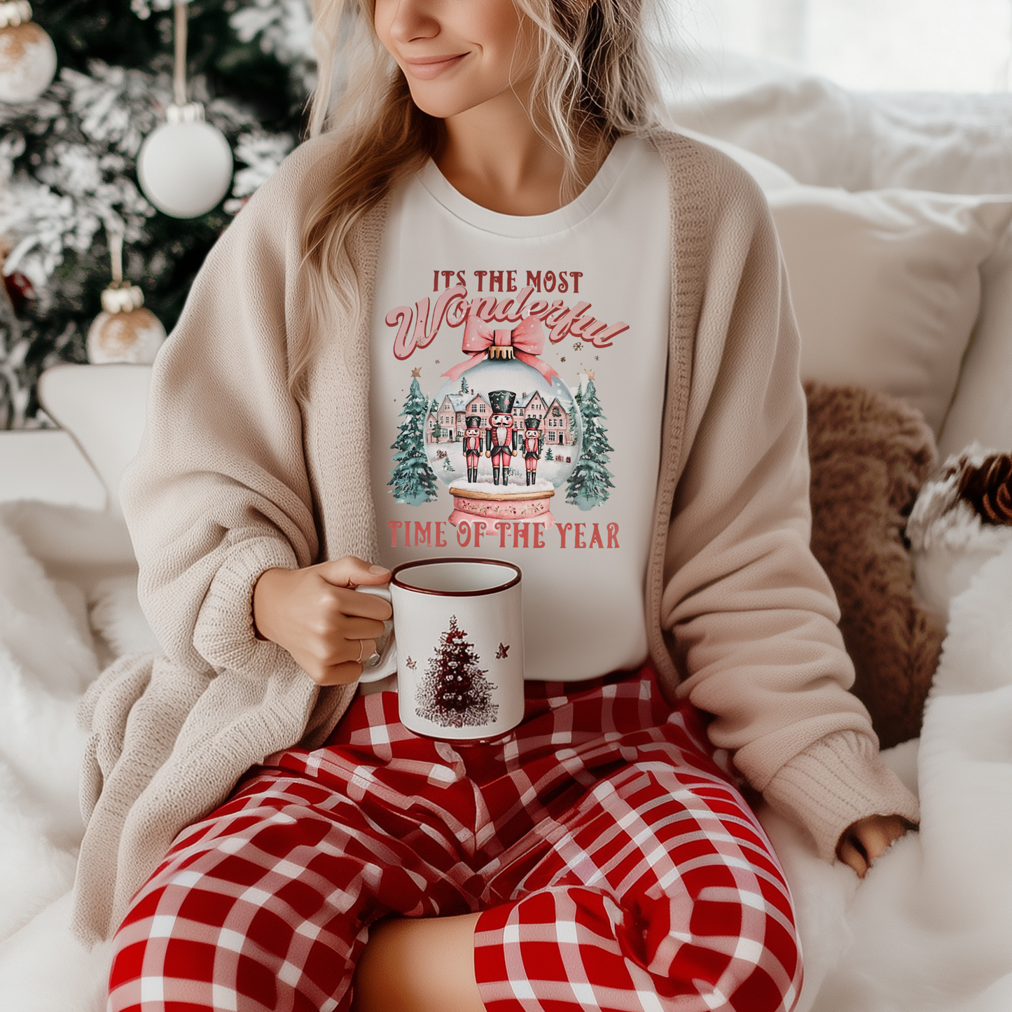 It's the most wonderful time nutcracker snowglobe