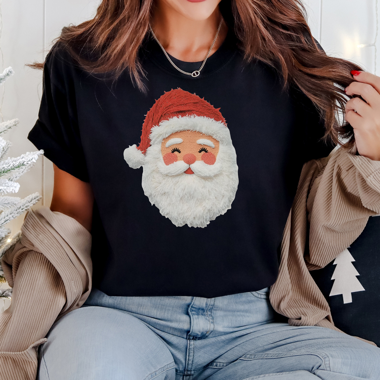 Santas face