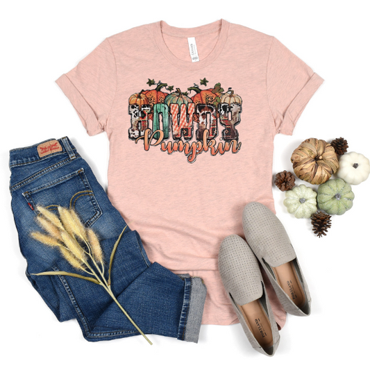 Howdy Pumpkin cow print