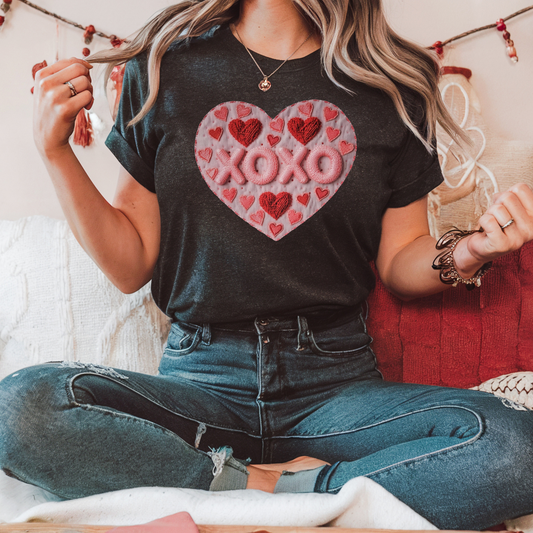 XOXO heart