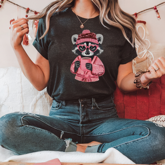 Valentine raccoon