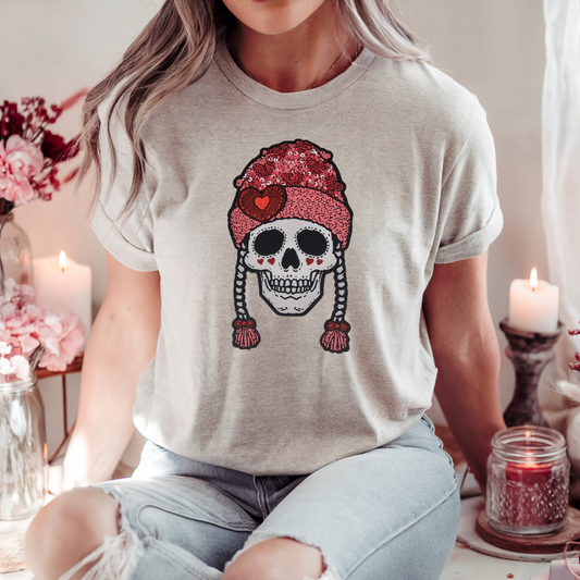 Skeleton valentine