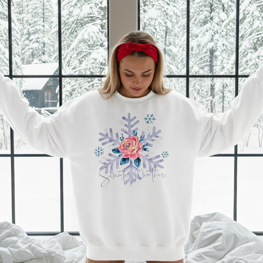 Sweater weather snowflake