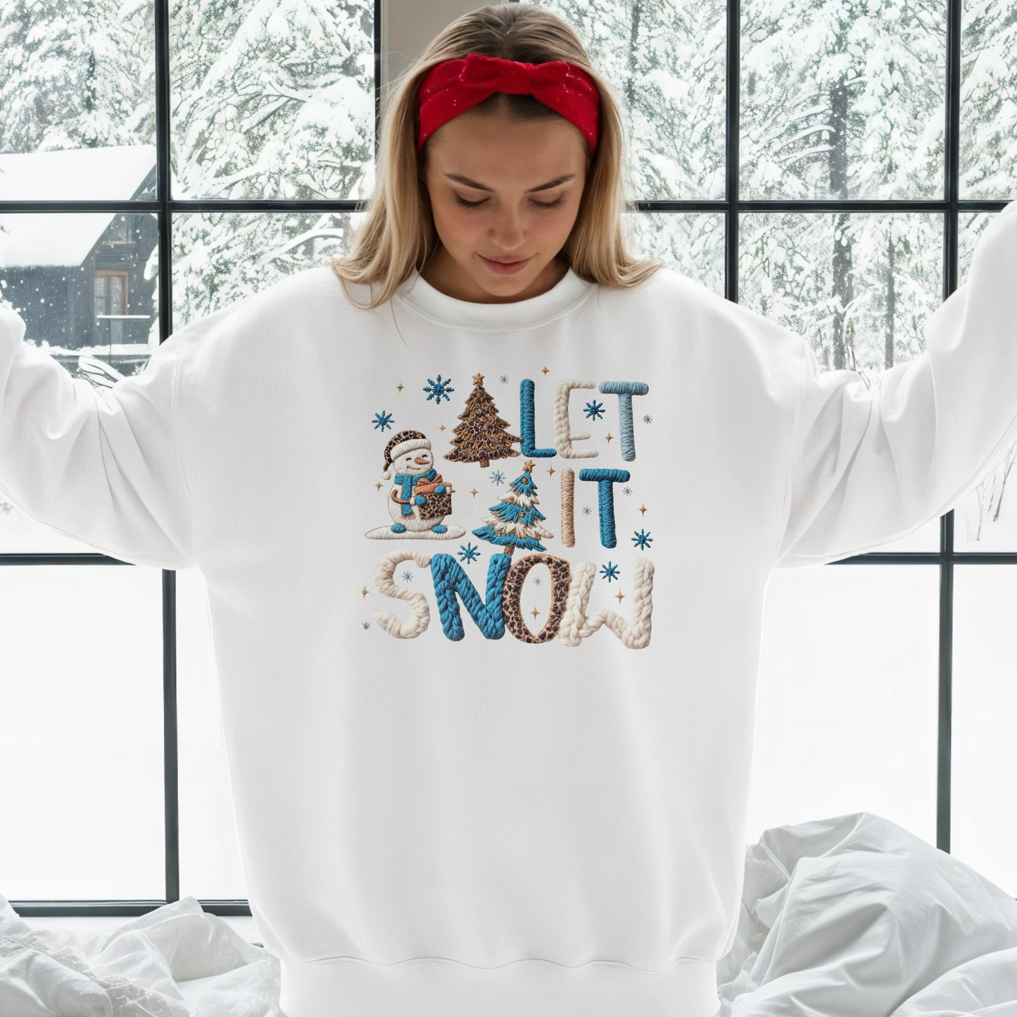 Let it snow snowman