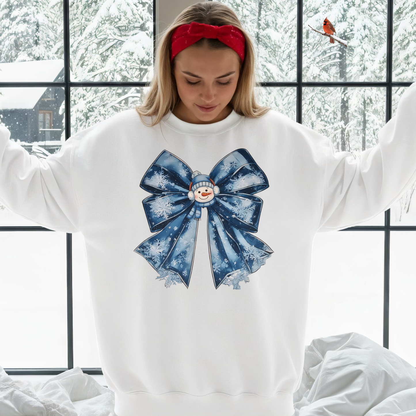 Snowman bow