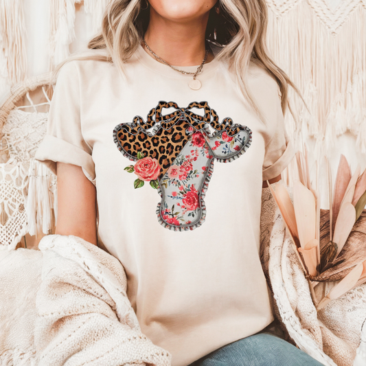 floral skull