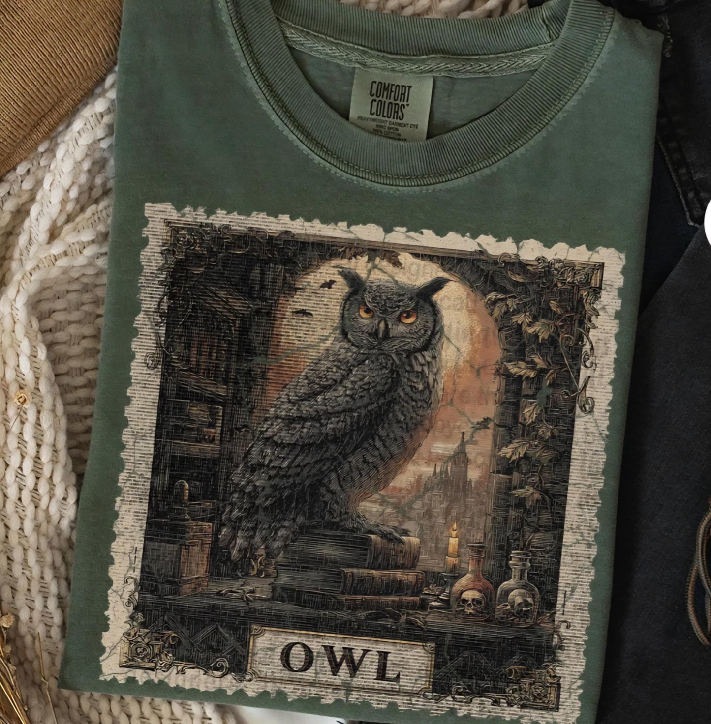 Owl stamp