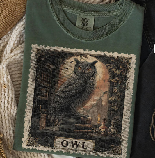 Owl stamp