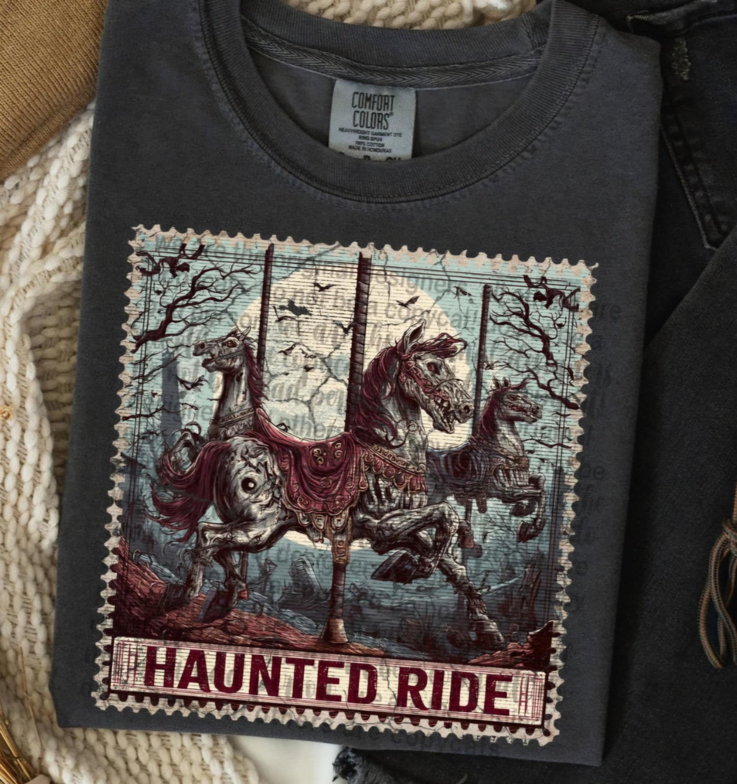Haunted Ride stamp