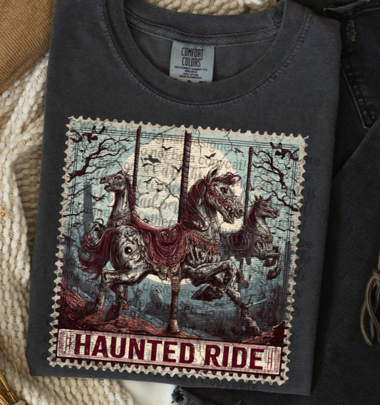 Haunted Ride stamp