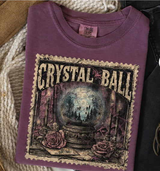 Crystal ball stamp