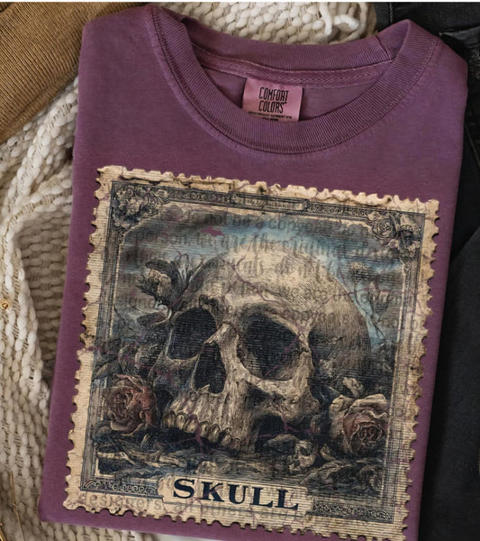 Skull stamp